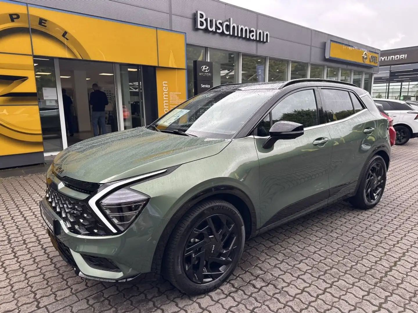 Kia Sportage 1.6 T-GDI AWD Plug-in Hybrid Paket GT-Line Groen - 1