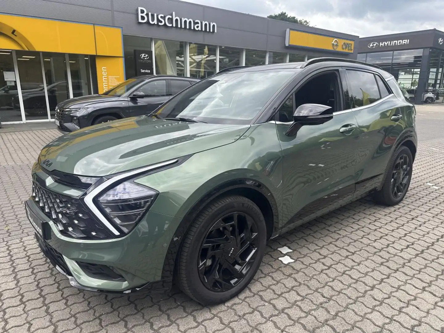 Kia Sportage 1.6 T-GDI AWD Plug-in Hybrid Paket GT-Line Grün - 1
