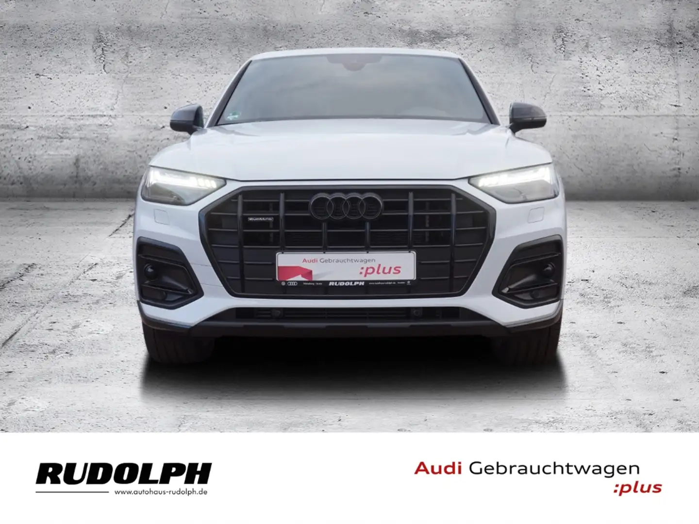 Audi Q5 Sportback advanced 50 TFSI e qu. S line Matrix NAV Blanc - 2
