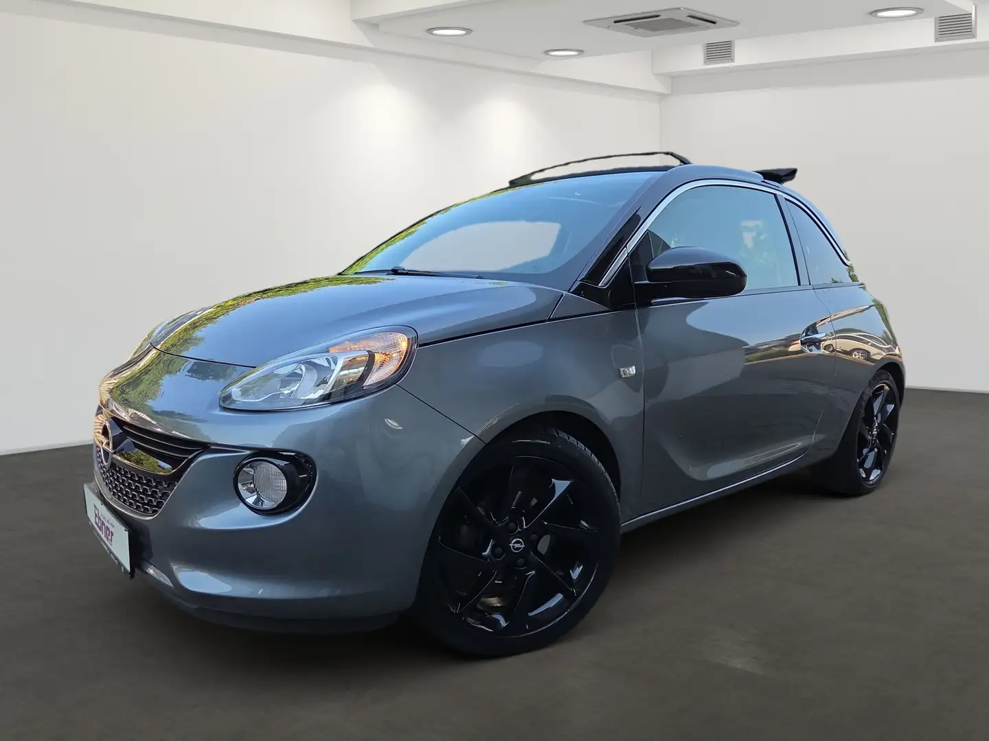 Opel Adam OPEN AIR 1.4 87PS EL.FALTDACH SITZHZG+PDC+NAVI-APP Grigio - 2
