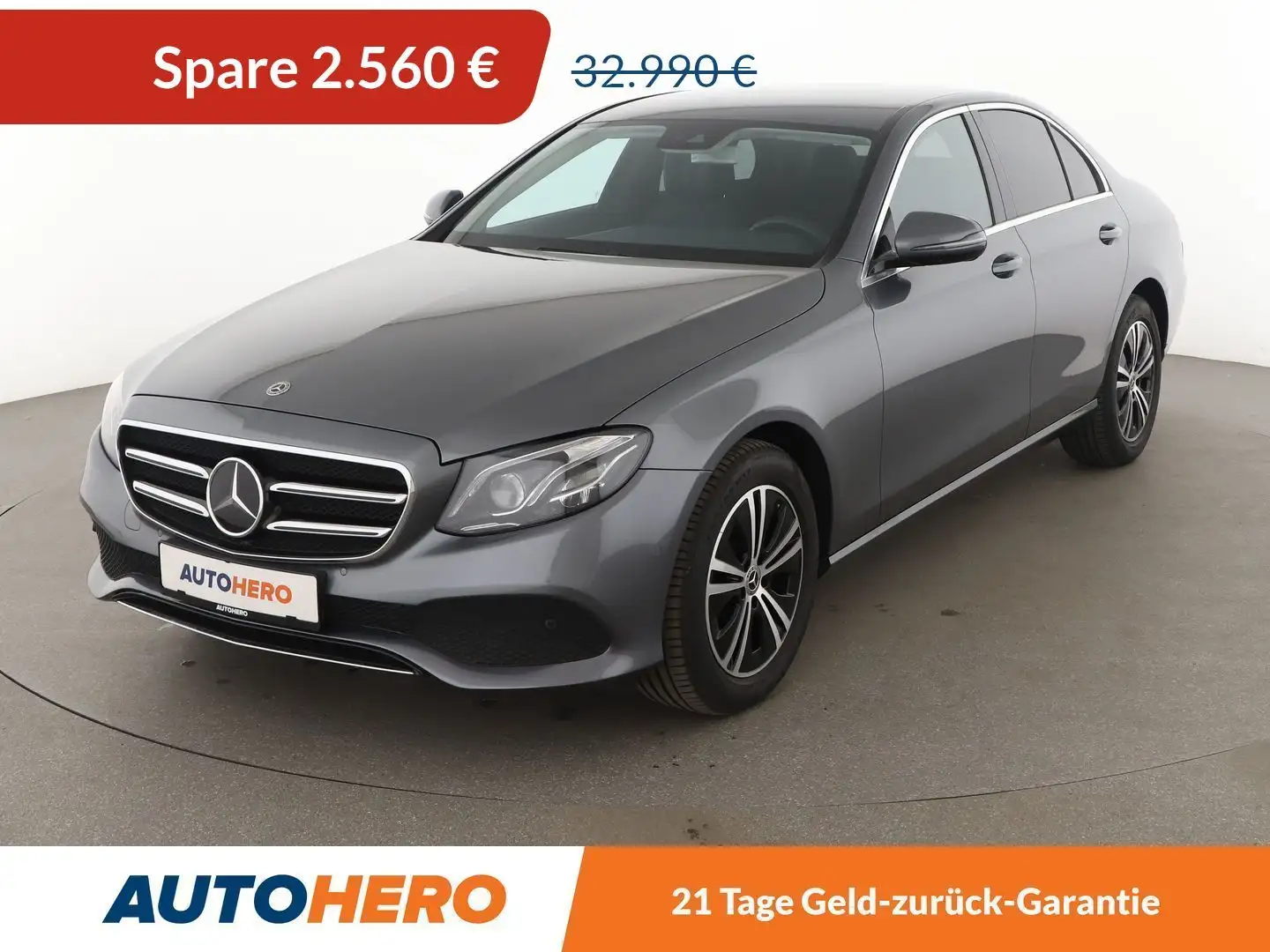 Mercedes-Benz E 200 E 200 Avantgarde Aut.*NAVI*LED*ACC*CAM*PDC*SHZ* Grau - 1