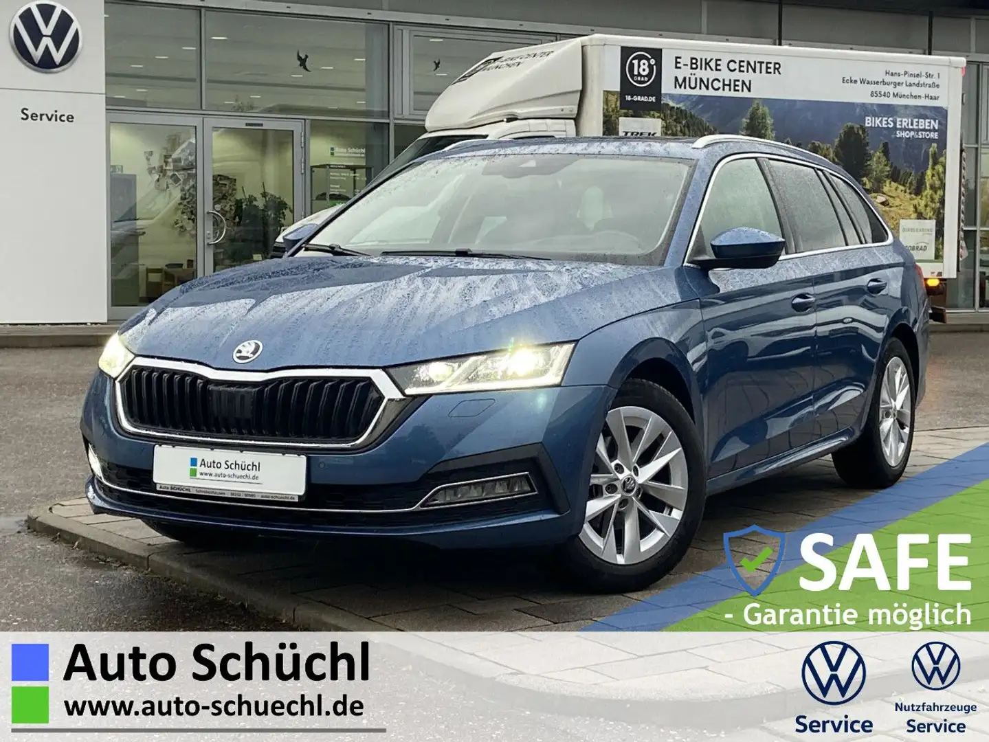Skoda Octavia Combi 2.0 TDI DSG Style NAVI-COLUMBUS+AH Blau - 1