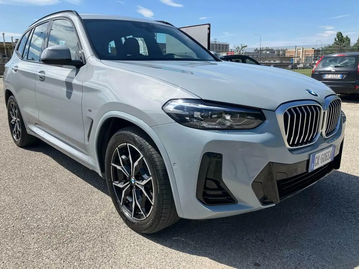BMW X3 xdrive20d mhev 48V Msport auto Grigio - 2