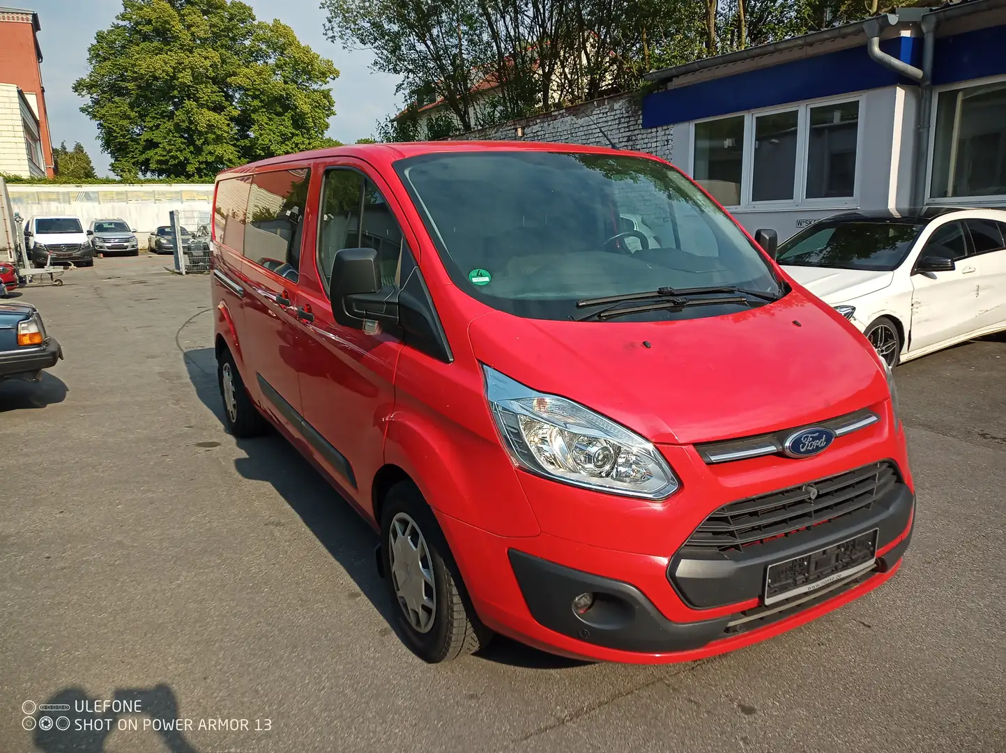 Ford Transit Custom 340 L2 Trend Kasten*Nav*PDC*Kam*Würth*SHZ*3Sitz Rot - 2