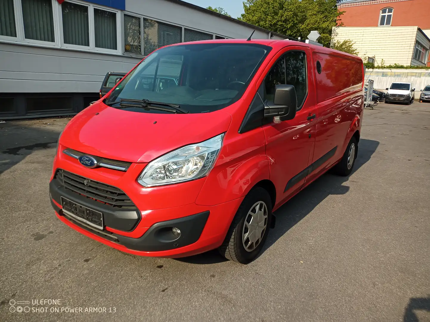 Ford Transit Custom 340 L2 Trend Kasten*Nav*PDC*Kam*Würth*SHZ*3Sitz Rot - 1