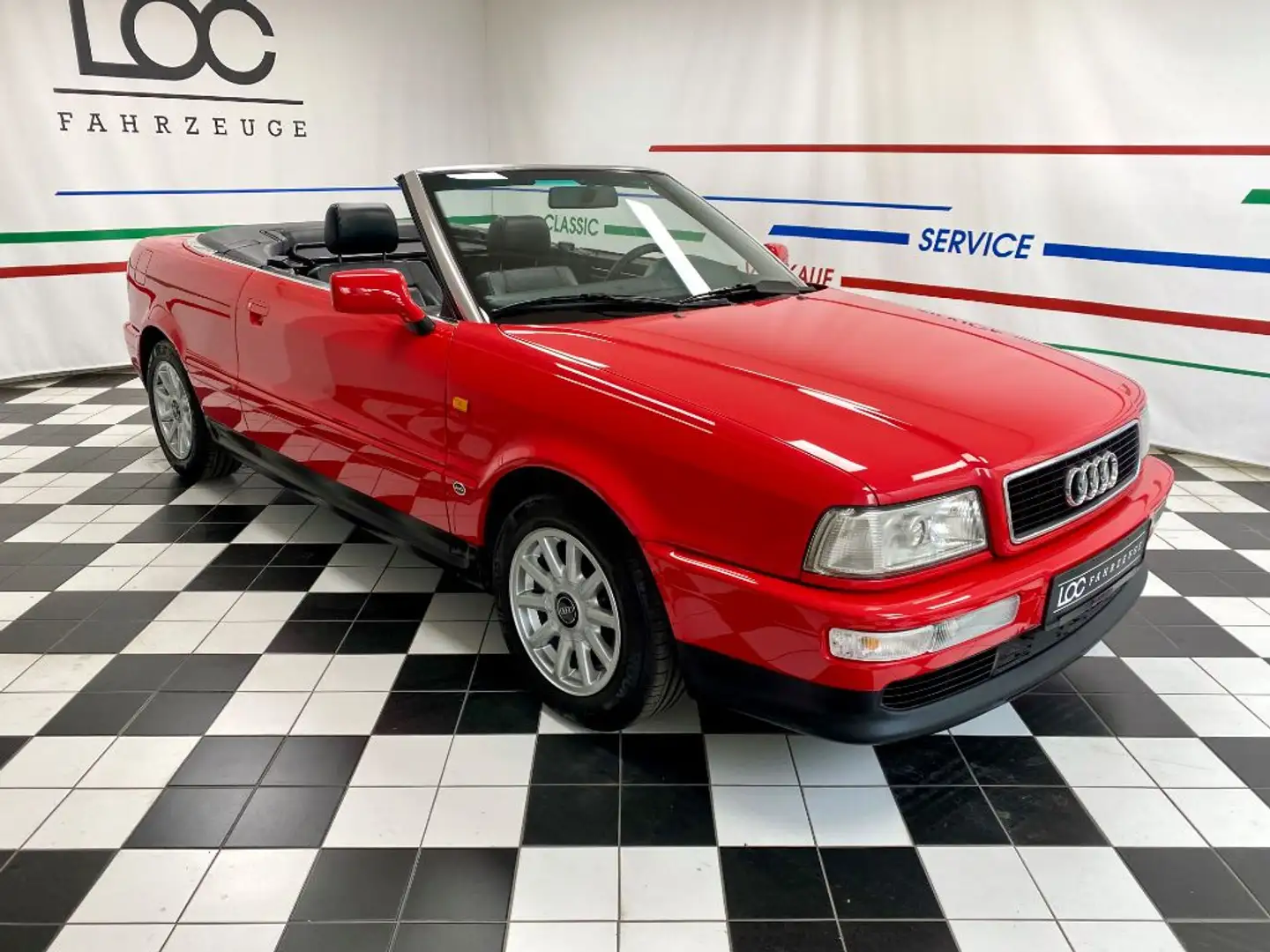 Audi Cabriolet 2.6 (E) Paket Sun Line Komfort+Sperrdifferential Roşu - 1