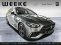 Mercedes-Benz C 180 T AMG ADVANCEDPLUS+NIGHT+PANO-SD+MEMORY+TW Gris - thumbnail 3