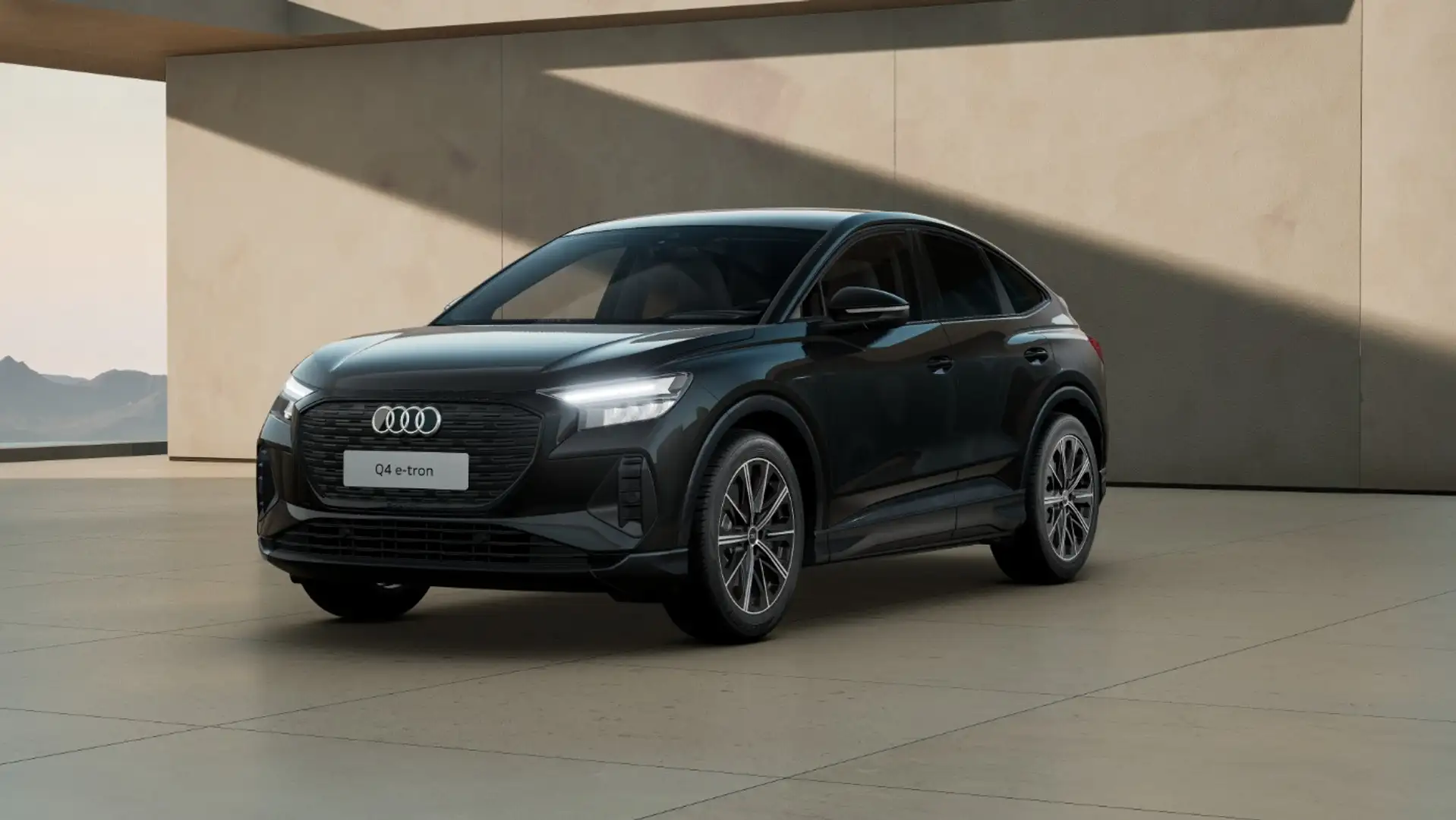Audi Q4 e-tron Q4 Sportback e-tron 45 quattro AHK SHZ Keyless Schwarz - 2