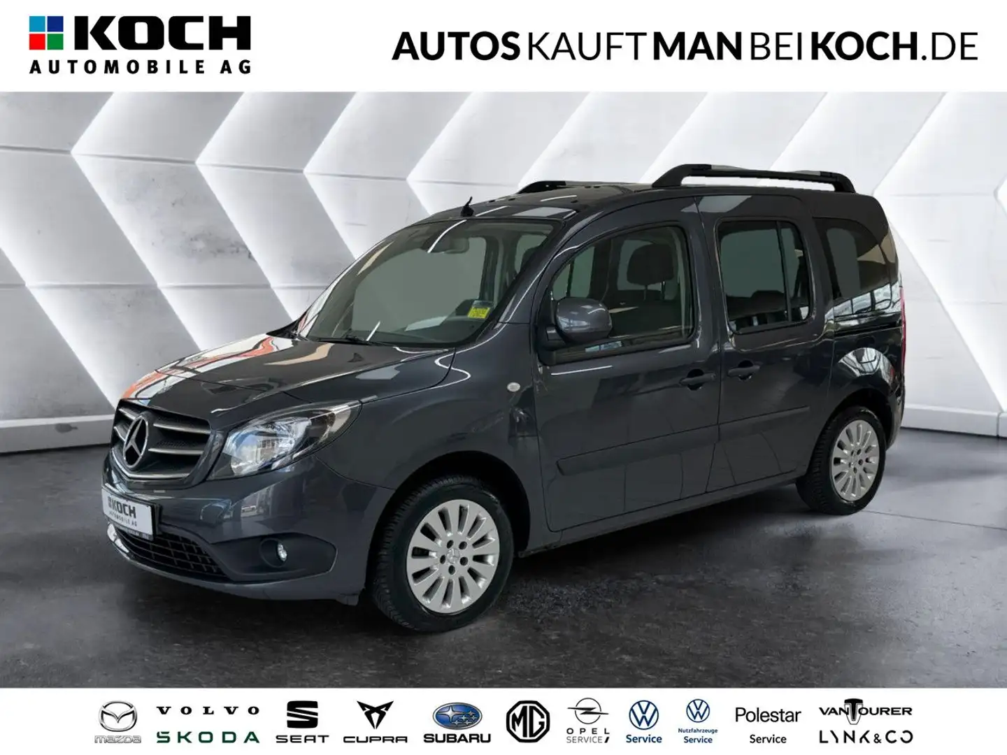 Mercedes-Benz Citan 112 Lang Tourer Edition NAVI SHZ AHK PANO ALLWETER Grau - 1