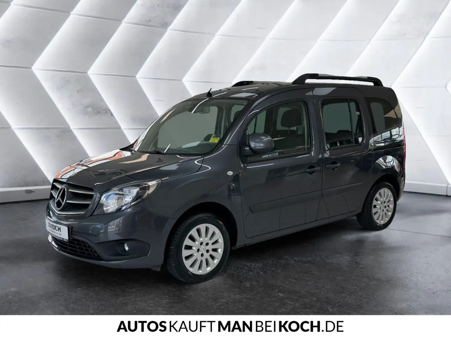 Mercedes-Benz Citan 112 Lang Tourer Edition NAVI SHZ AHK PANO ALLWETER Grau - 2