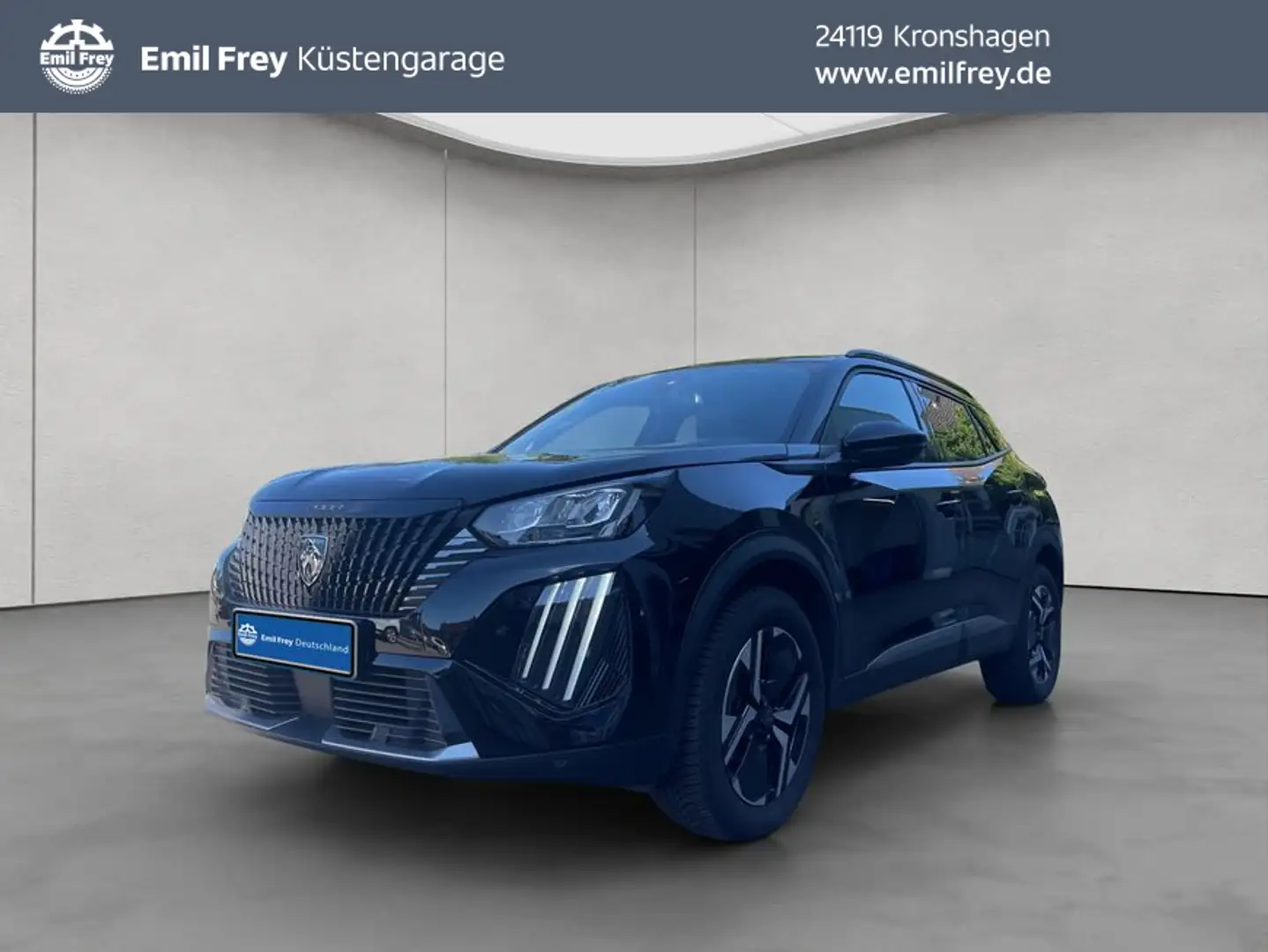 Peugeot 2008 PureTech 130 Allure Automatik GJR Noir - 1