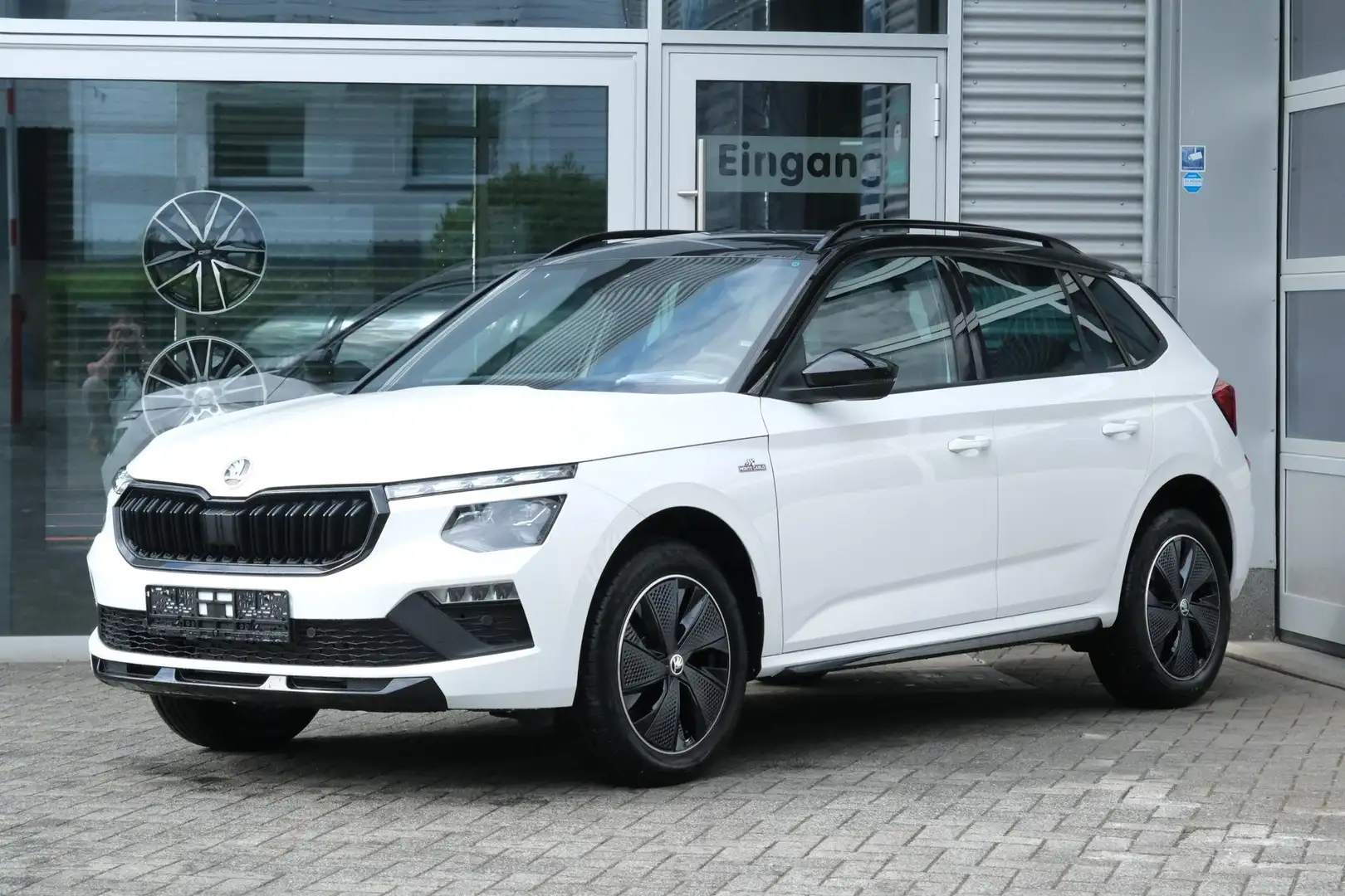 Skoda Kamiq Monte Carlo 1.5 TSI DSG Matrix-LED Panodach Kam... Blanc - 1