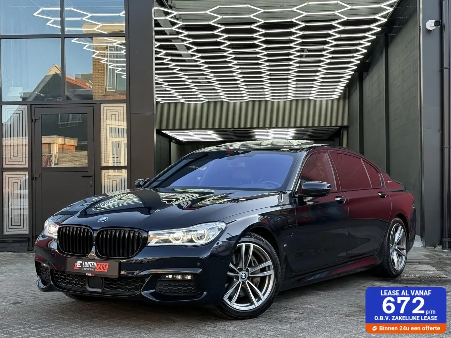 BMW 740 7-serie 740Le iPerformance M-PAKKET, PANO,MASSAGE, Noir - 1