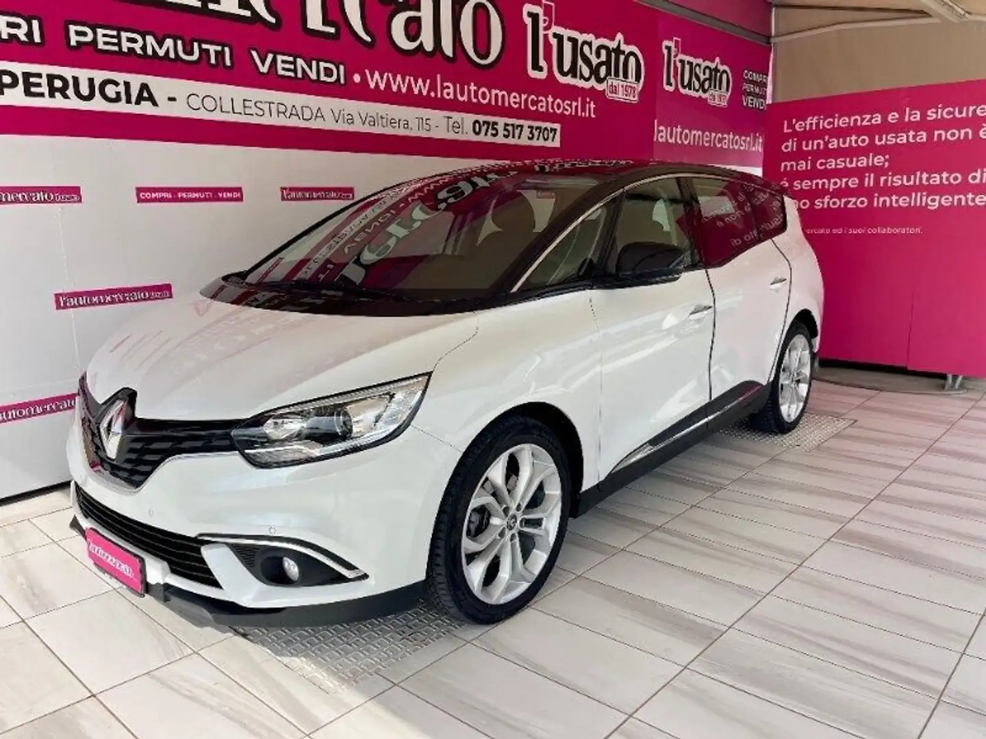Renault Grand Scenic Blue dCi 120 CV EDC Intens Blanc - 1