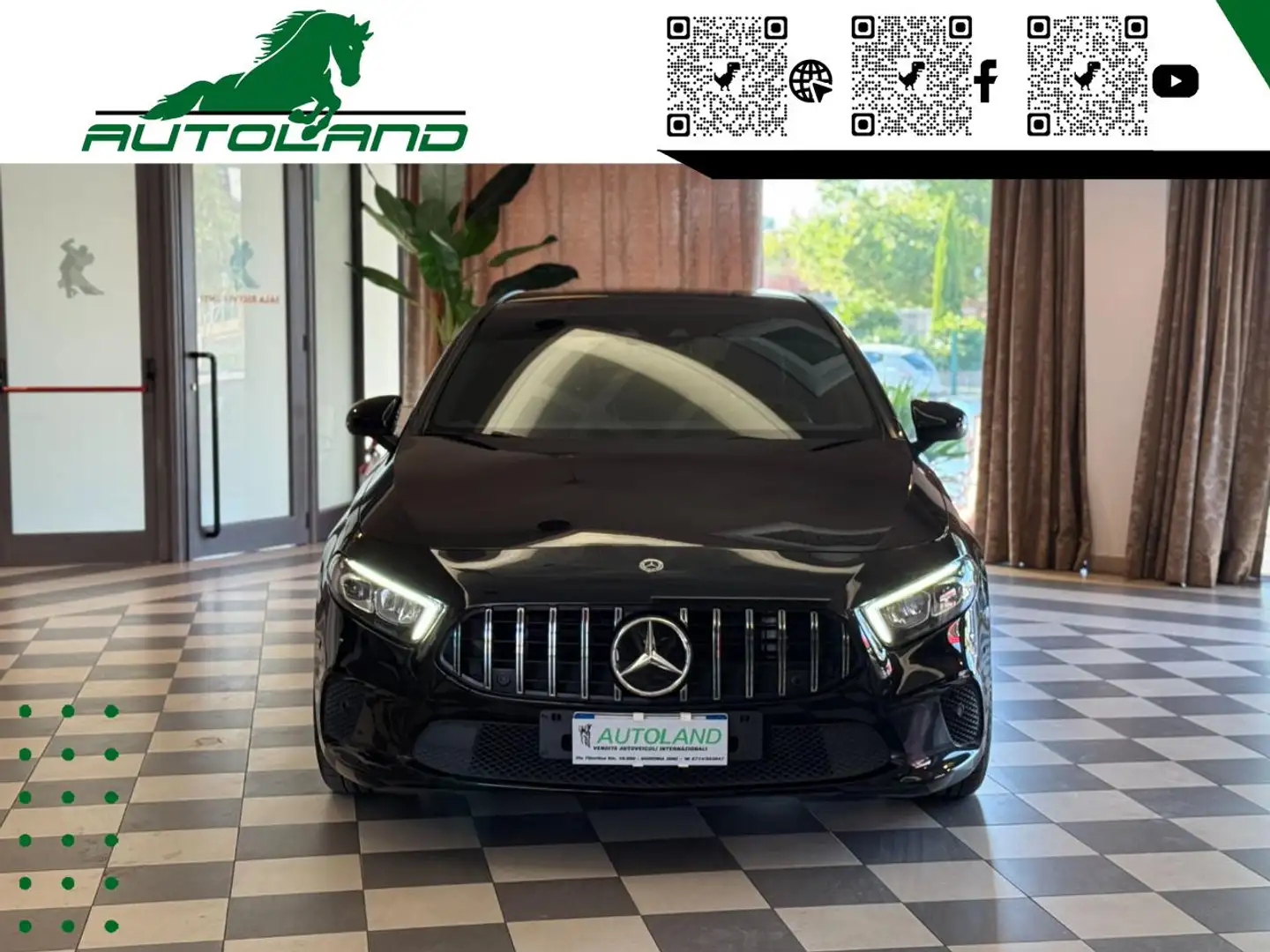 Mercedes-Benz A 180 d Automatica Sport 116CV Cambio F1 Nero - 2