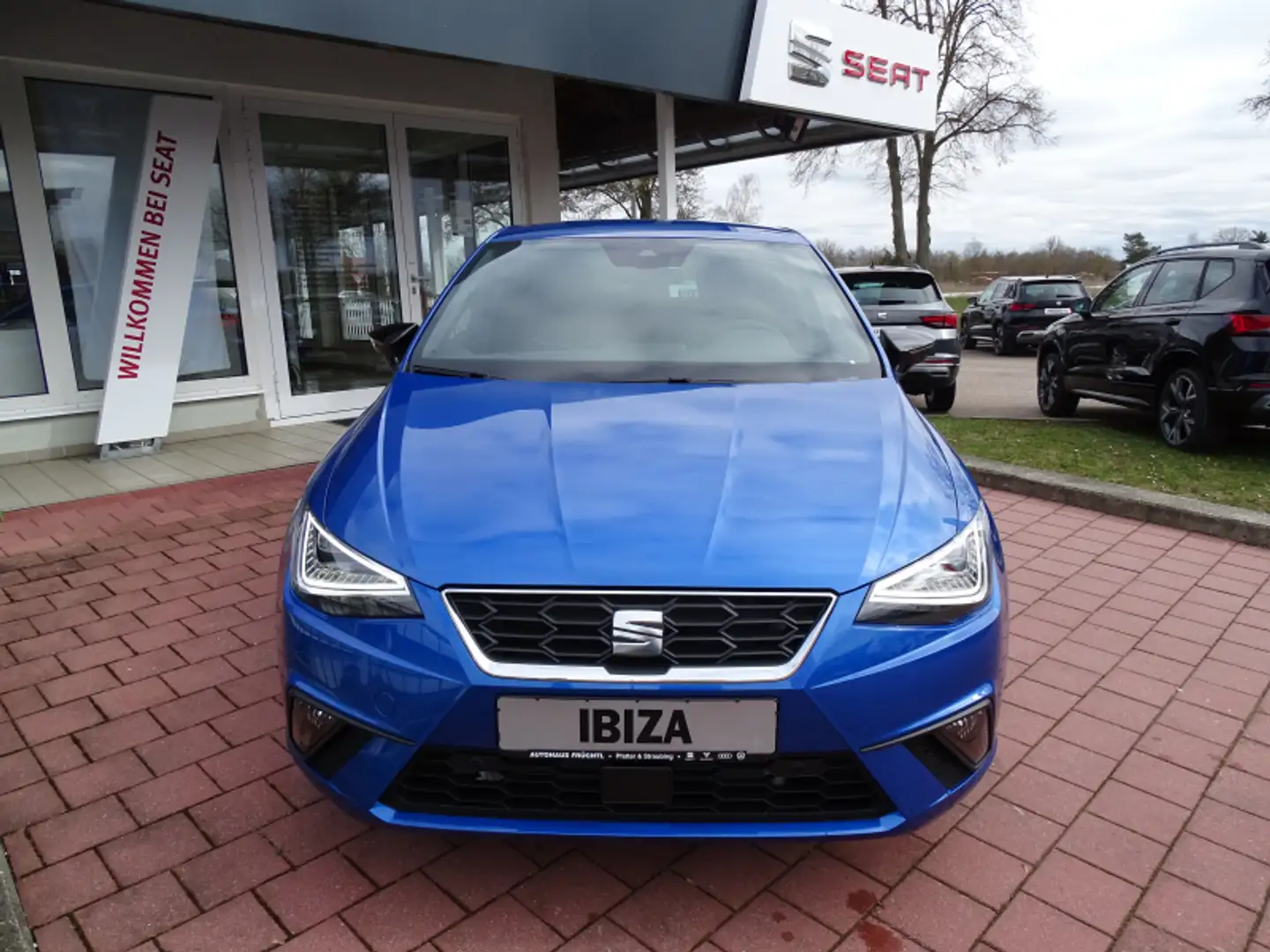 SEAT Ibiza Ibiza 1.0 TSI FR 115PS Navi ACC Sitzheizung Voll-L Blau - 2