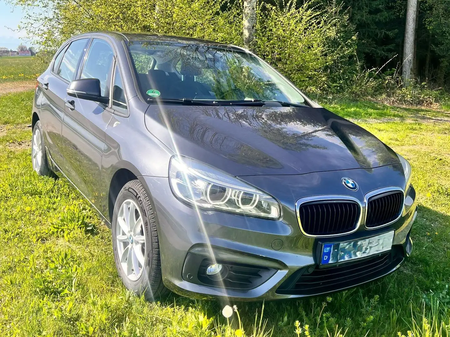 BMW 216 2er Active Tourer Diesel 216d Active Tourer Aut. A Grau - 1