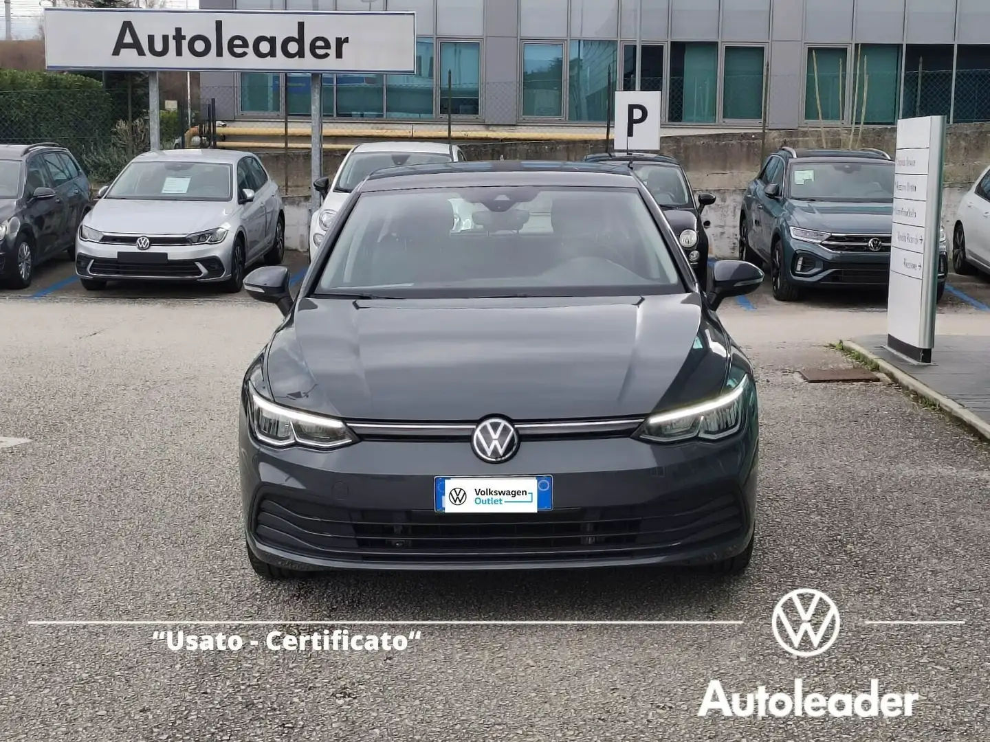 Volkswagen Golf 1.5 TGI DSG Life Grijs - 1