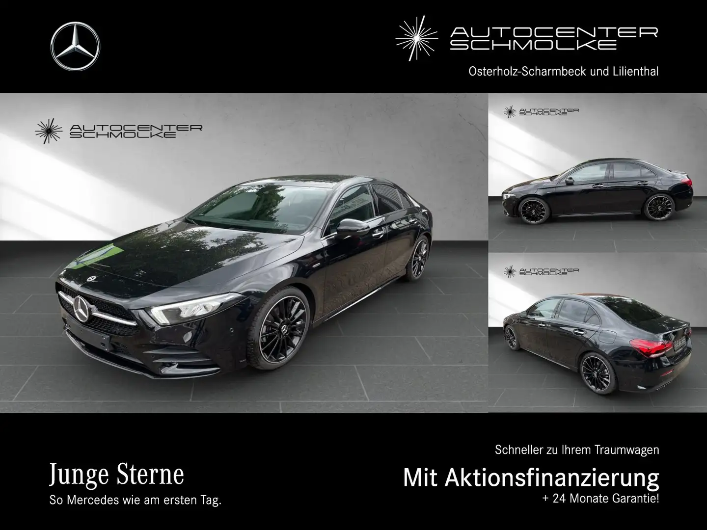 Mercedes-Benz A 200 A 200 4M AMG Lim. PANORAMA*AMBIENTE*BURMESTER*.. Noir - 1