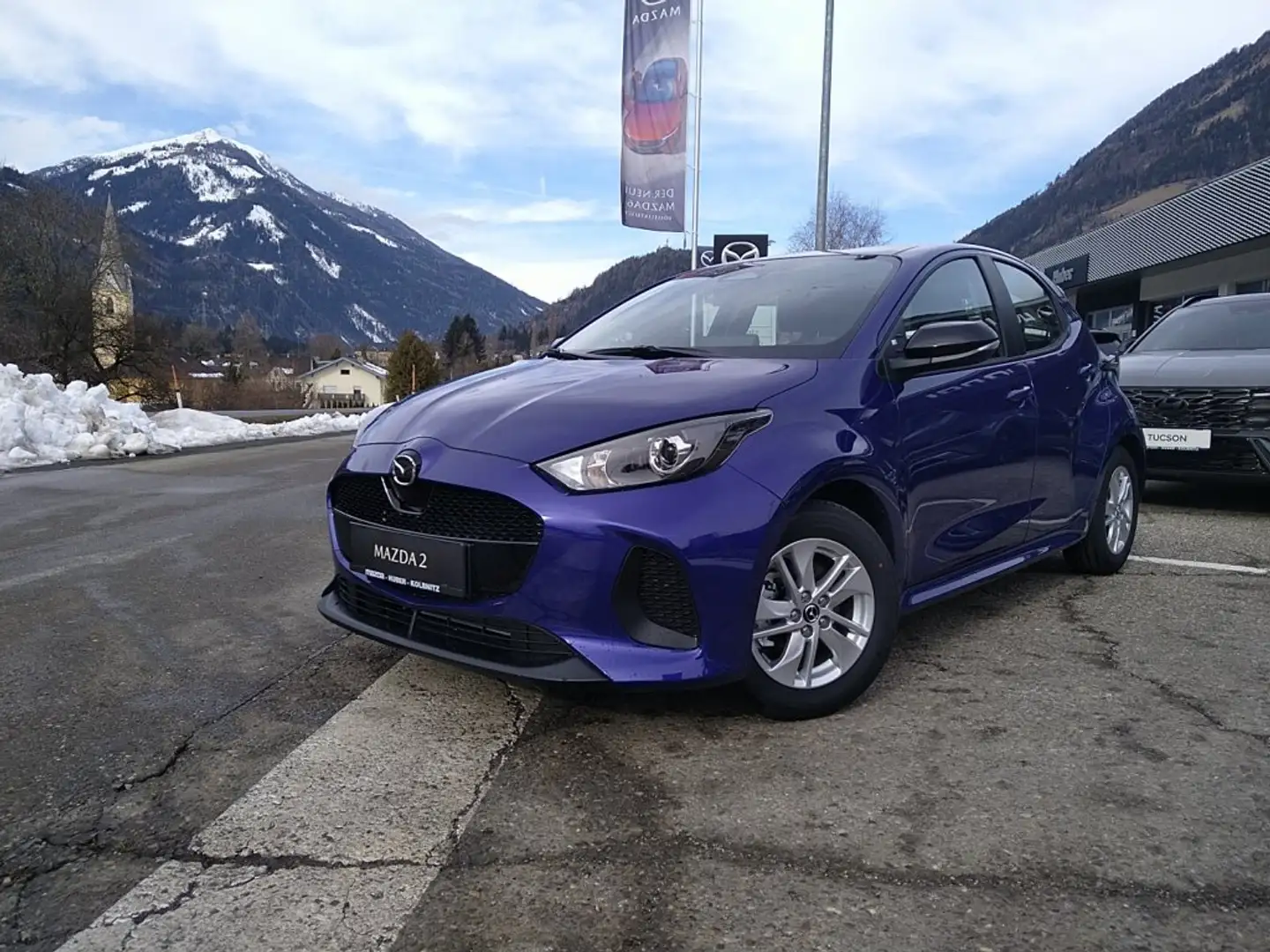 Mazda 2 HYBRID AUTOMATIK CENTER-LINE Blau - 2