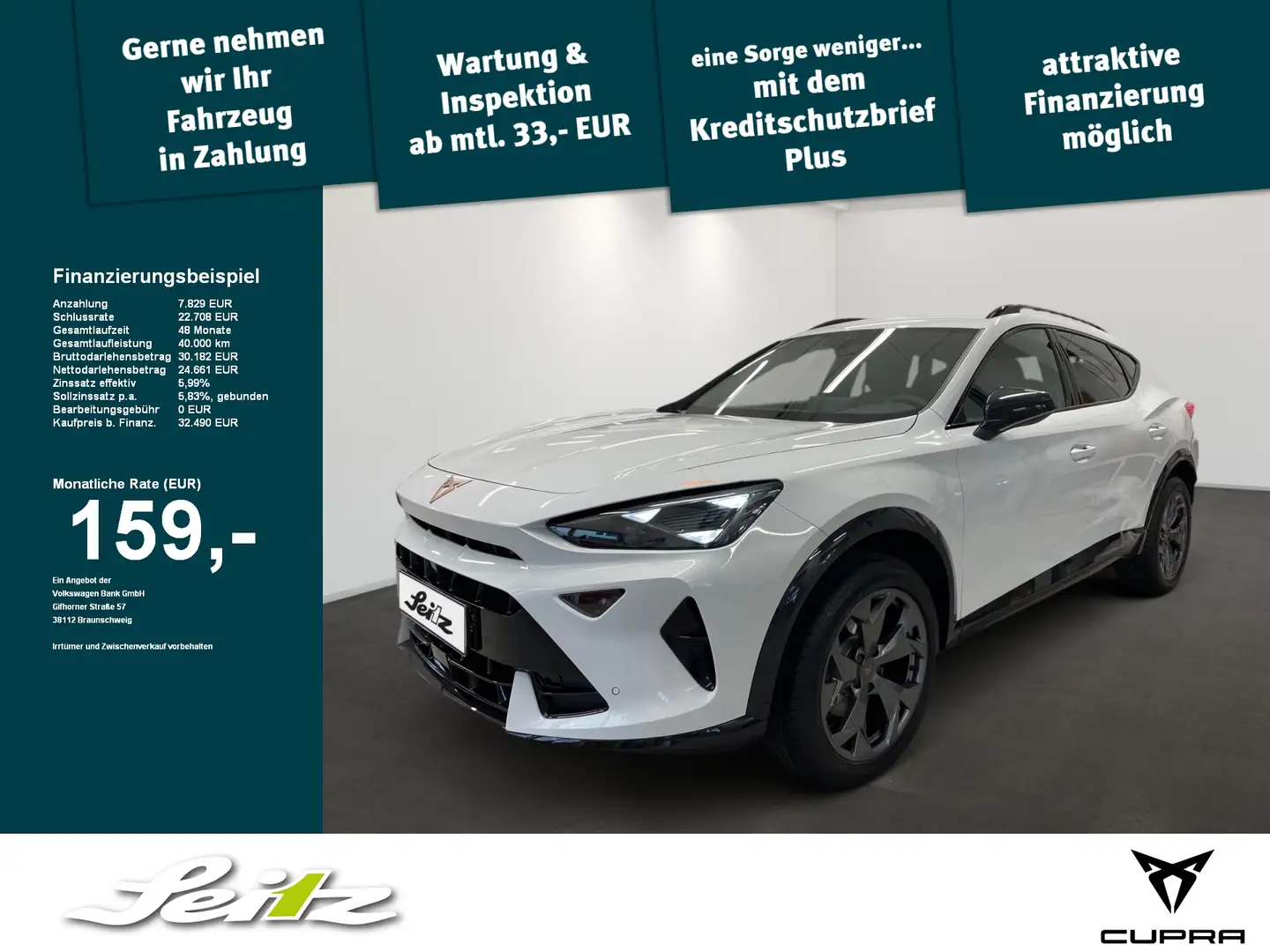 CUPRA Formentor 1.5 eTSI *LED*KAMERA*SITZH* Blanco - 1