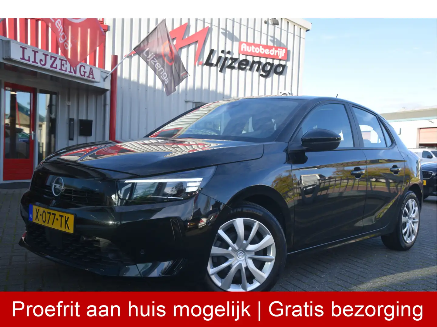 Opel Corsa 1.2 Turbo LED | Carplay |  PDC | Airco | DAB | Blu Zwart - 1