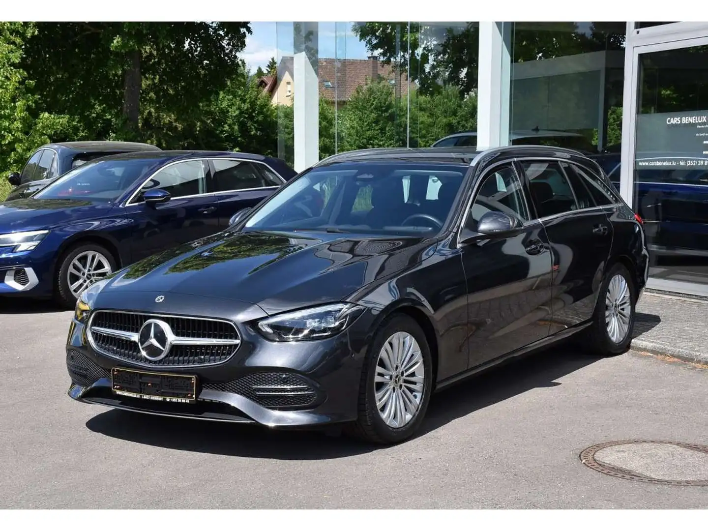 Mercedes-Benz C 200 CDI Break Avantgarde 9G-Tronic GPS CAM LANE 1MAIN Gris - 2