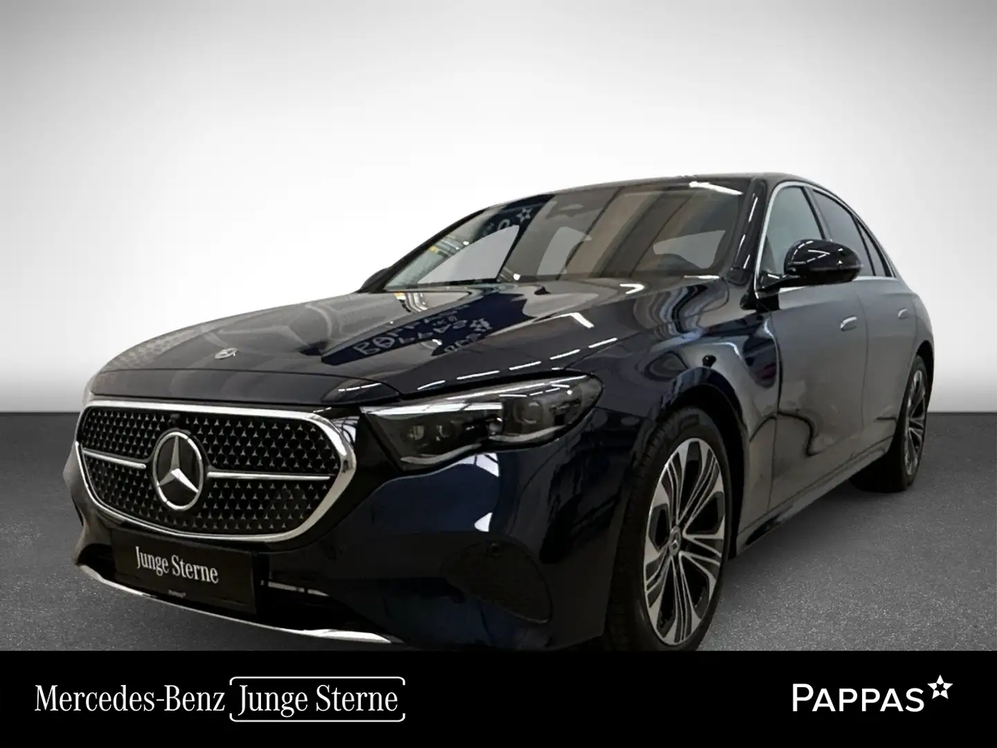 Mercedes-Benz E 220 d 4MATIC Limousine LED PTS Cam AHK SHZ Blau - 1