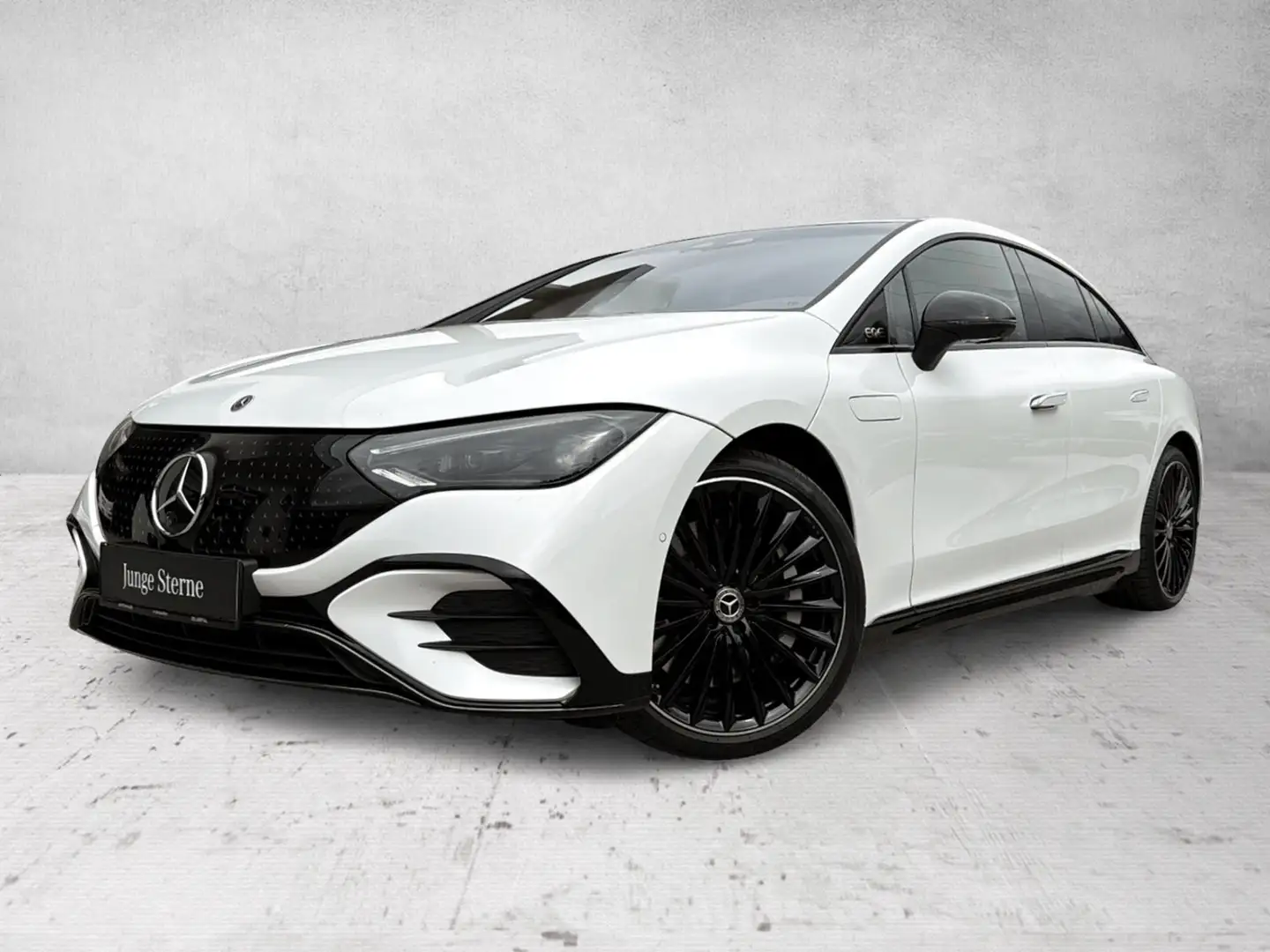 Mercedes-Benz EQE 350 4MATIC AMG Pano Night FAP Distr MBUX AUT Blanc - 2
