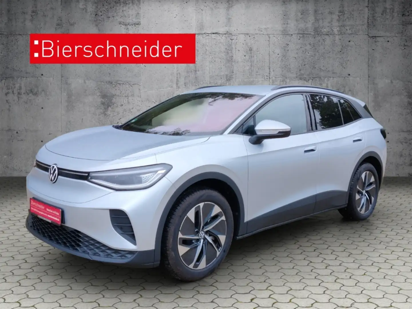 Volkswagen ID.4 Pro 5-J-GARANTIE AHK NAVI WÄRMEP IQ LIGHT 19 Argent - 1
