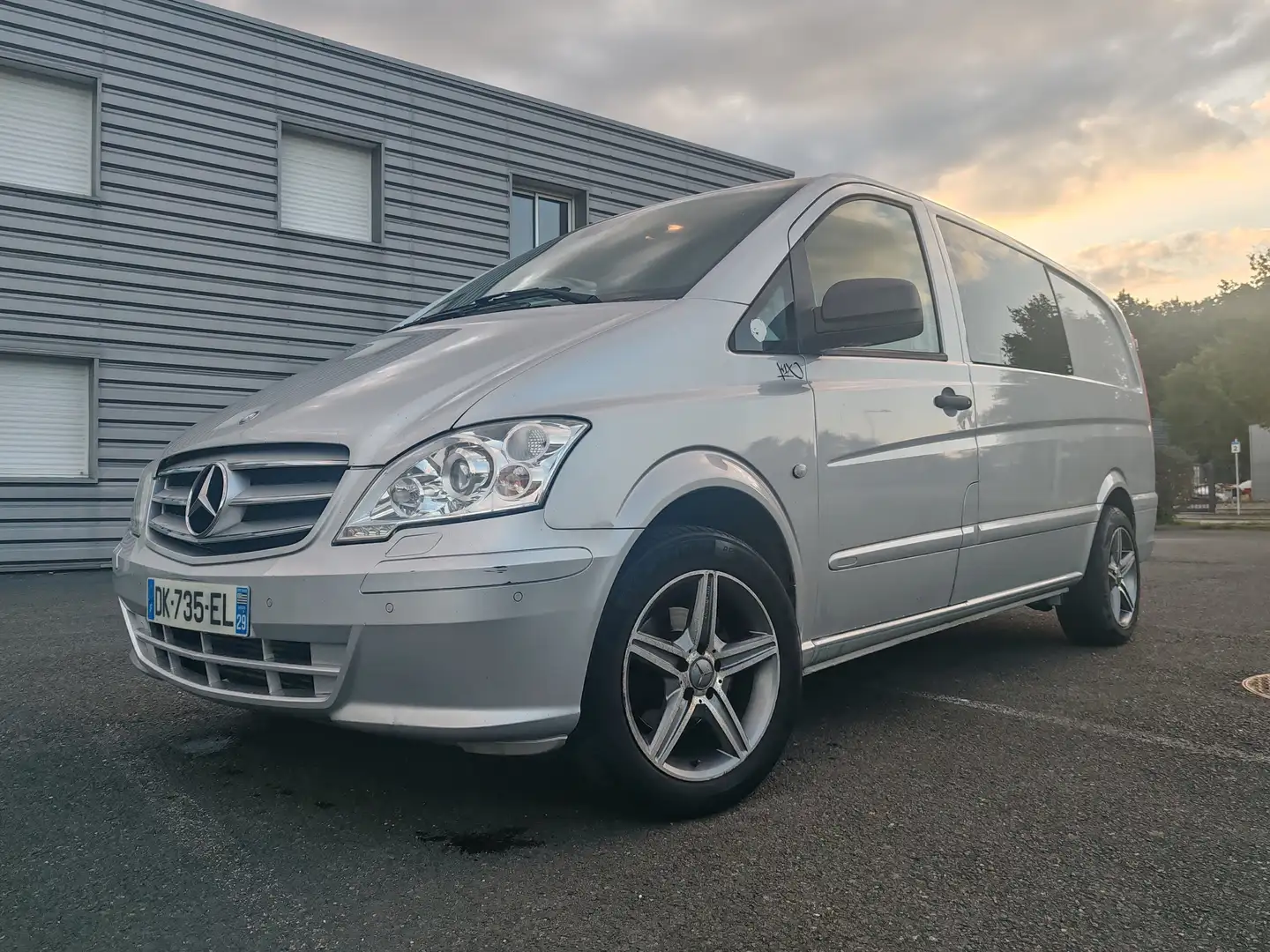 Mercedes-Benz Vito VITO 116 CDI 2.8t LONG A Gris - 1