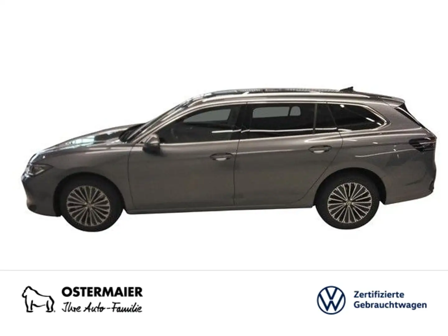 Volkswagen Passat Variant ELEGANCE 2.0TDI 193PS DSG 4M ACC.5J-G.AHK.STHZG.AR Gris - 1