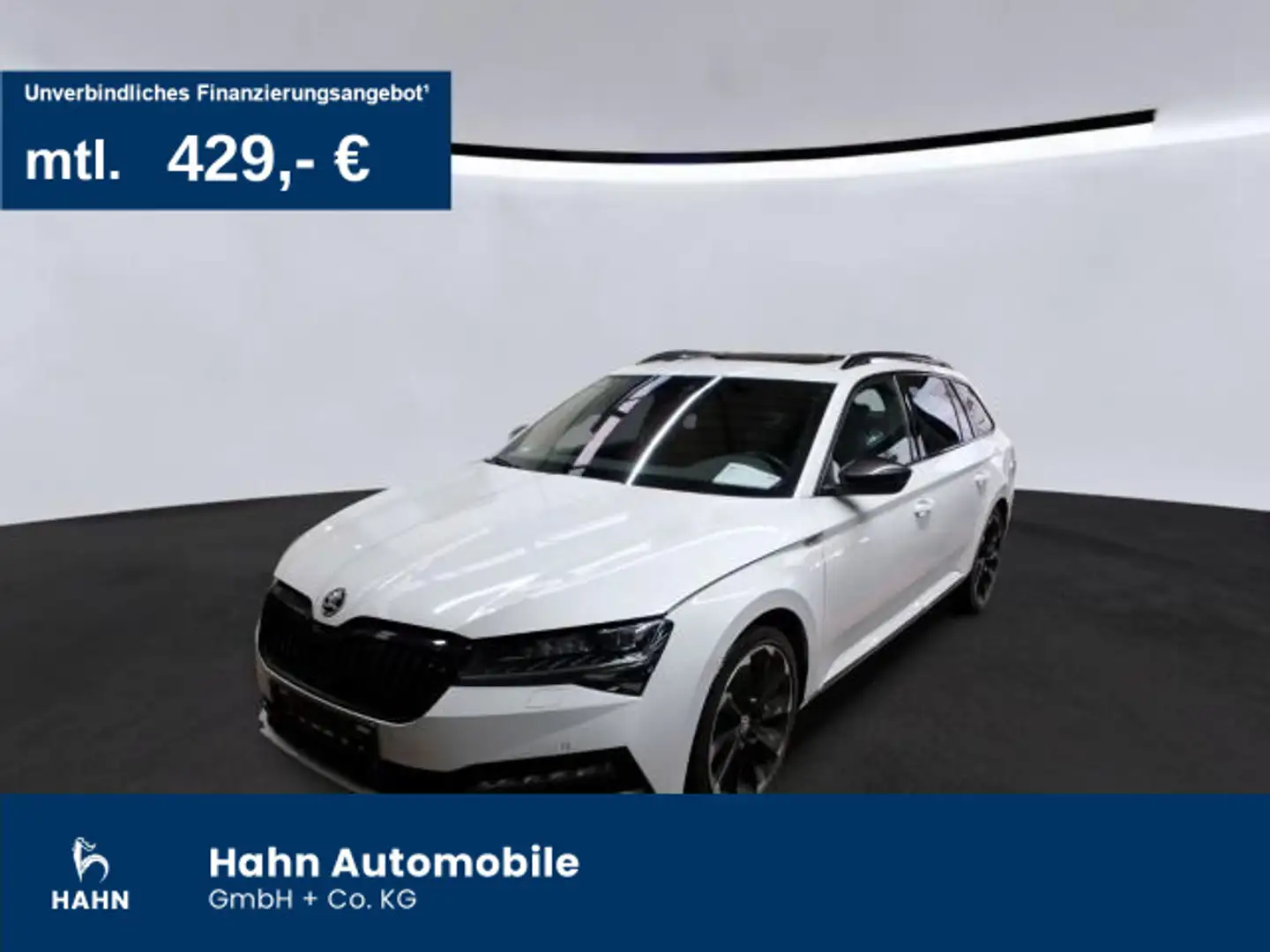 Skoda Superb Combi 2.0TSI DSG 4x4 Sportline AHK Pano Weiß - 1