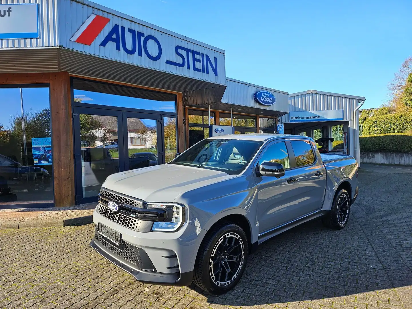 Ford Ranger MS-RT e-4WD DoKa / 7 Jahre Ford Garantie Grau - 1