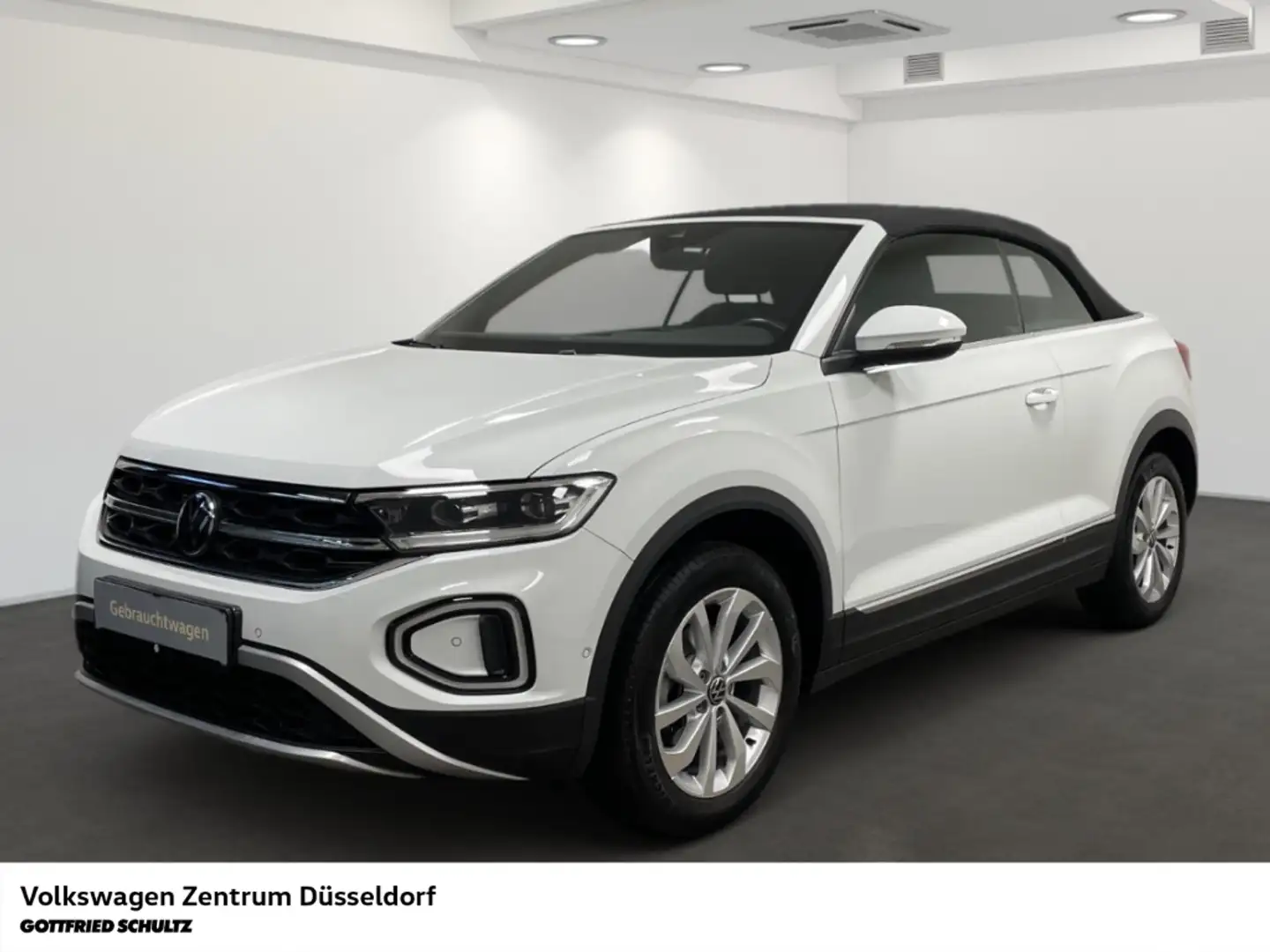 Volkswagen T-Roc Cabriolet Style 1.0 TSI Rückfahrkamera Weiß - 1
