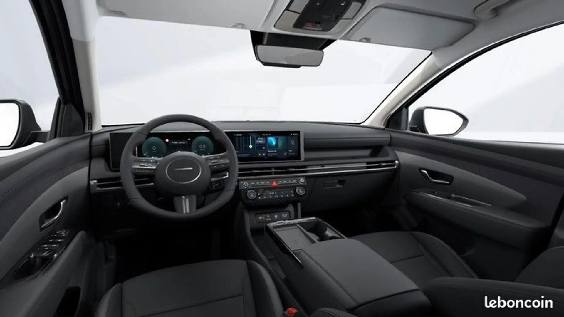 Hyundai TUCSON 1.6 T-GDI 239 HYBRID BVA6 CREATIVE + SIEGES AV-AR CHAUFFANTS Bleu - 2