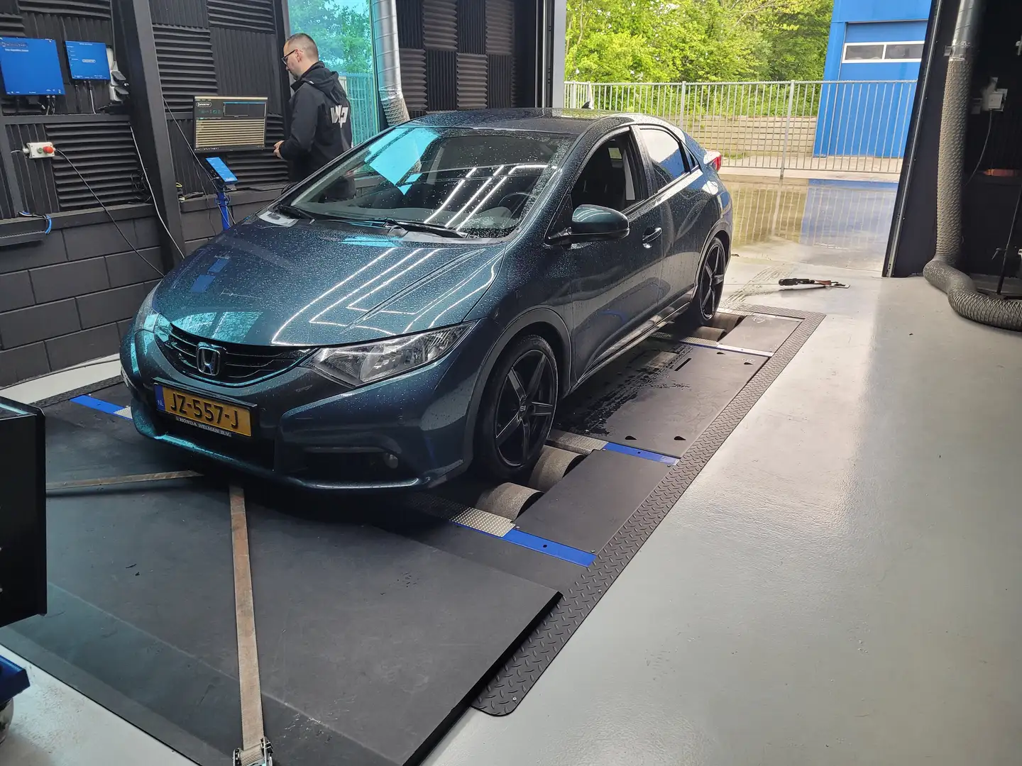 Honda Civic 2.2D Sport Groen - 2