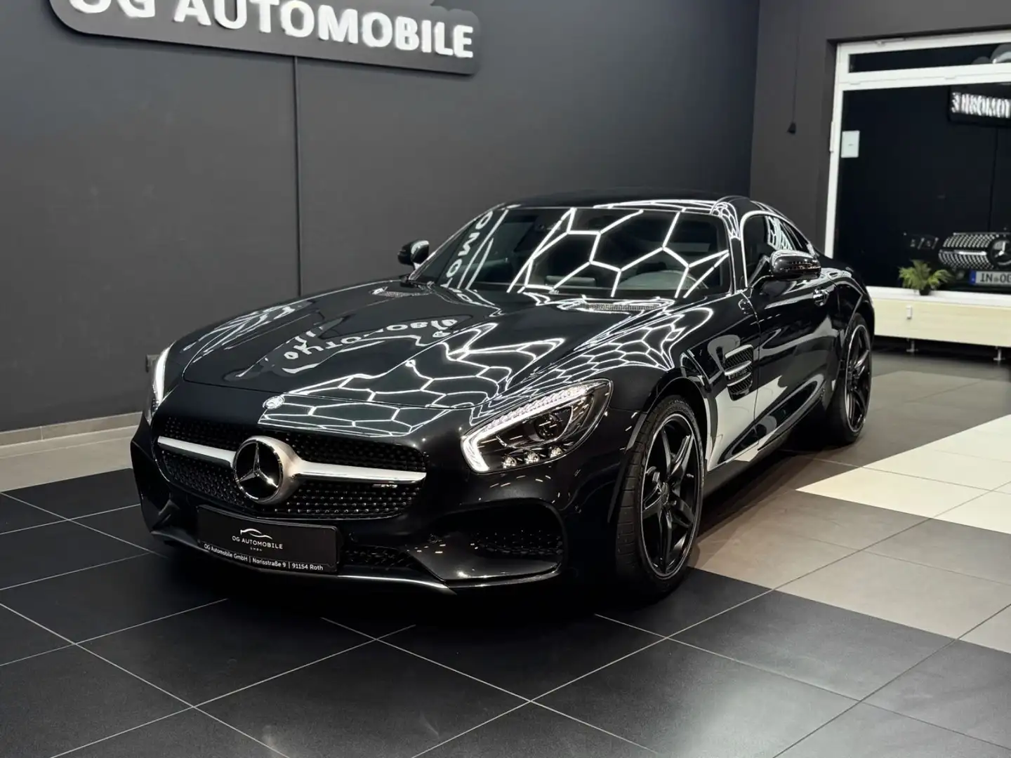 Mercedes-Benz AMG GT Coupe*BURMESTER*PANO*CAM*1.HAND*MEMORY Noir - 2