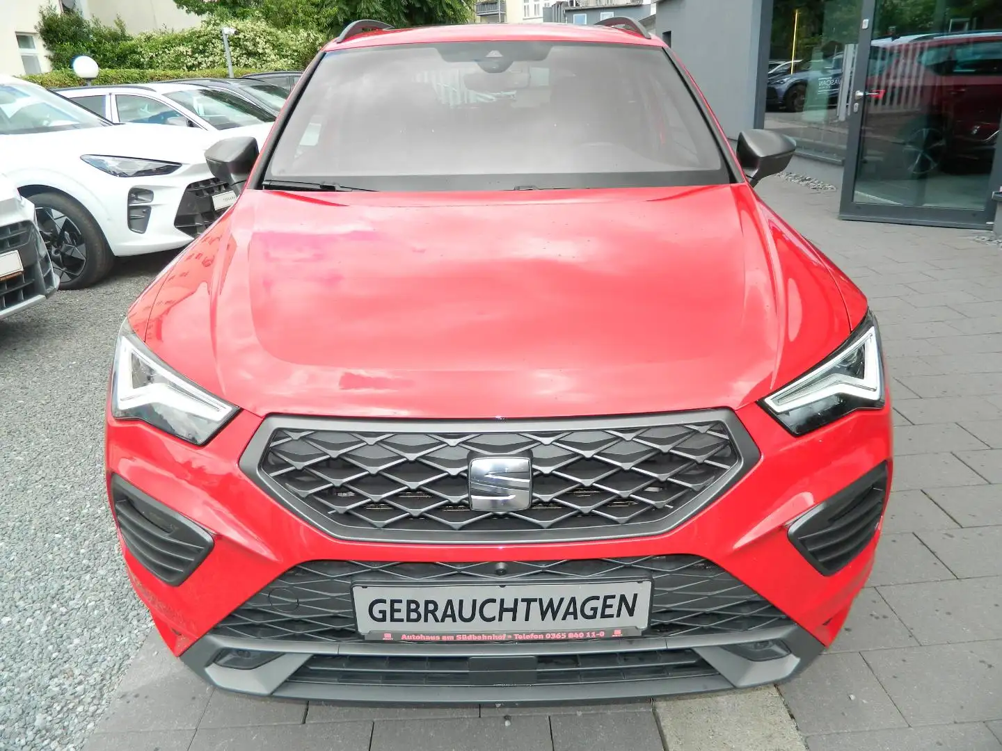 SEAT Ateca FR 2.0 TSI DSG AHZV/PanoramaD/TopView/elHeckklappe Rosso - 2