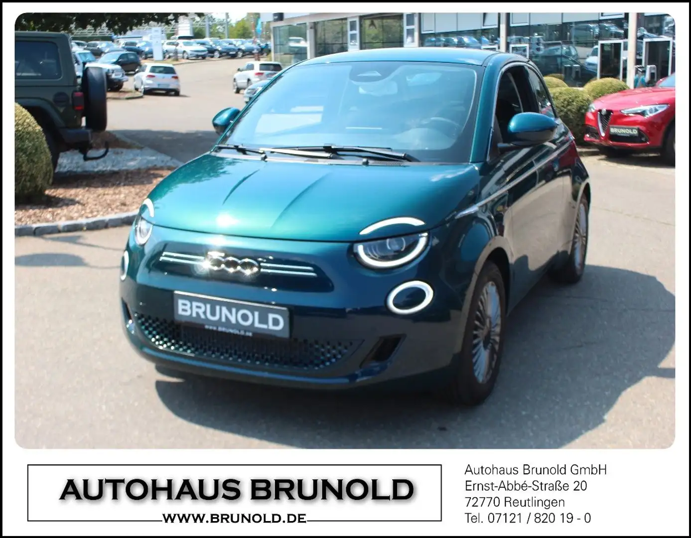 Fiat 500e Neuer 500e MY23 Komfort+Style Zelená - 1