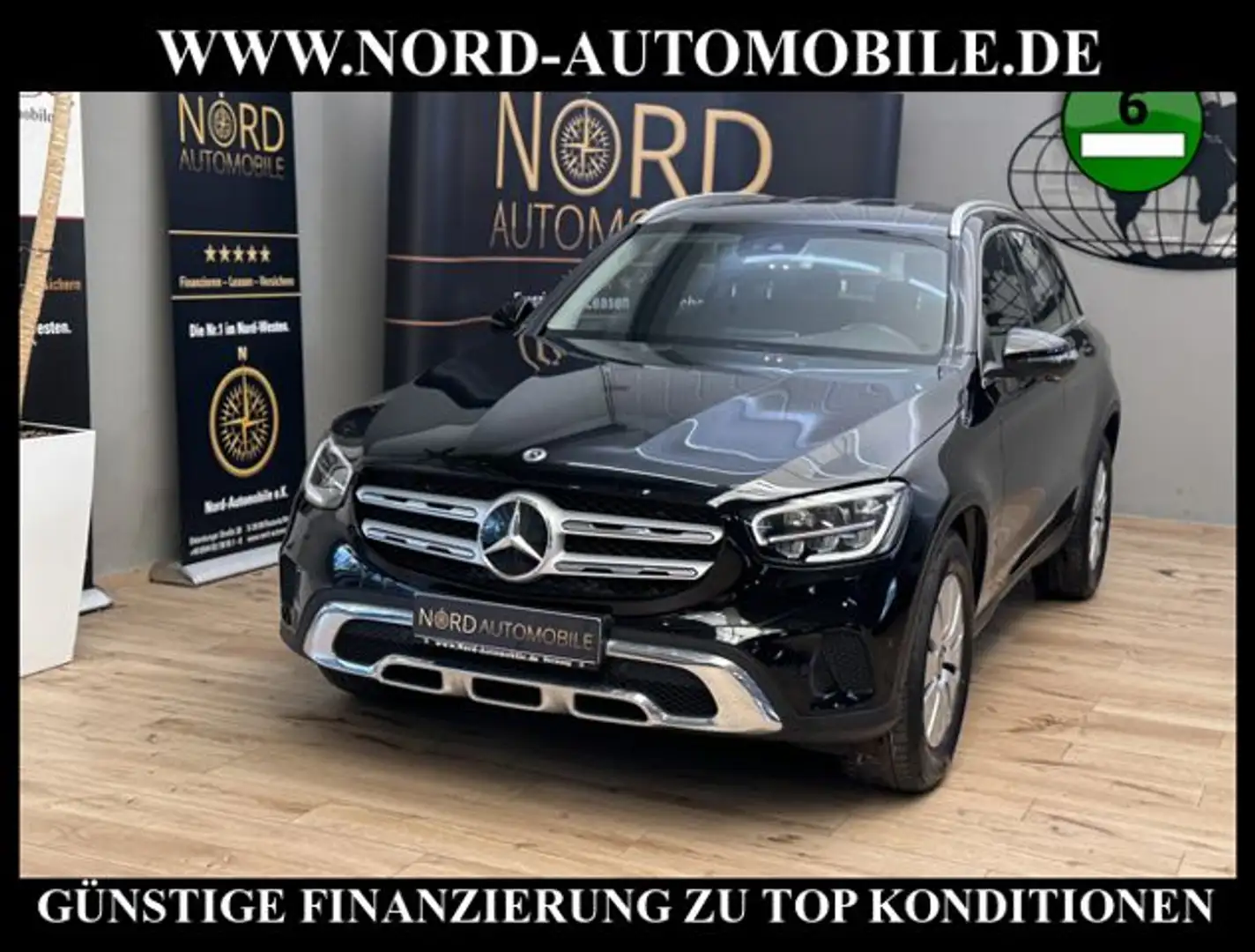Mercedes-Benz GLC 220 d 4M *AHK*Distro*Spur*Totw*LED*Easy*MBUX Schwarz - 1