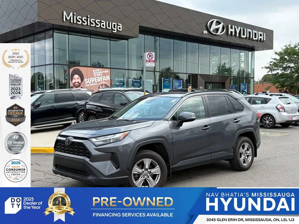 Gray 2022 Toyota RAV4 SUV / Crossover All-Wheel Drive Automatic