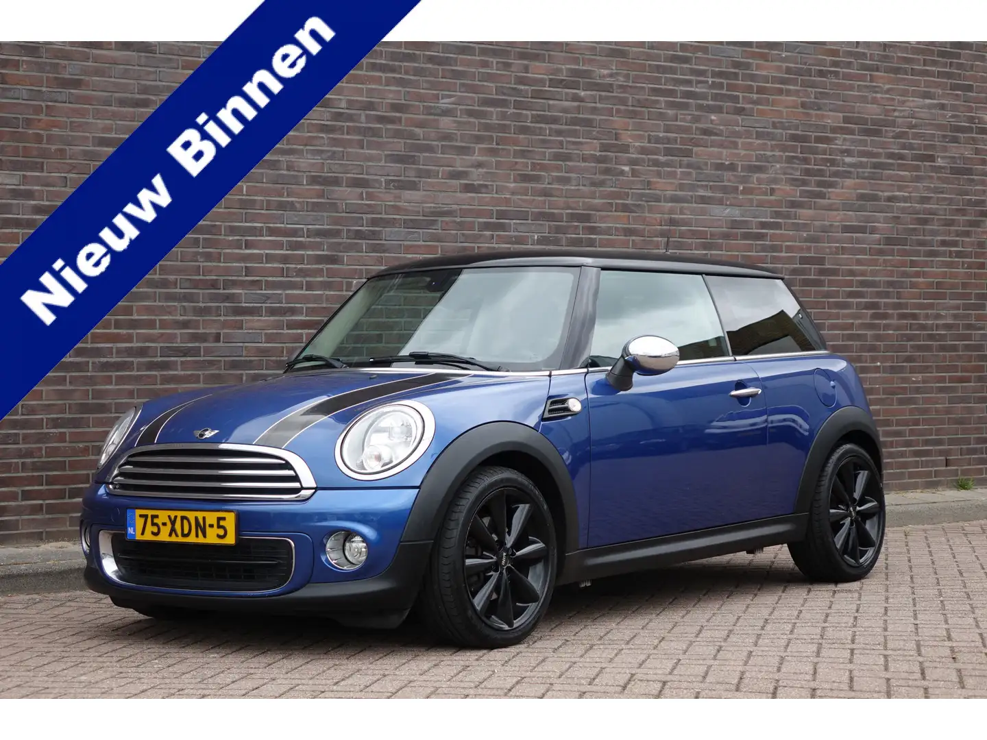MINI Cooper Mini 1.6 One Business Line 17"velgen, navigatie, p Bleu - 1