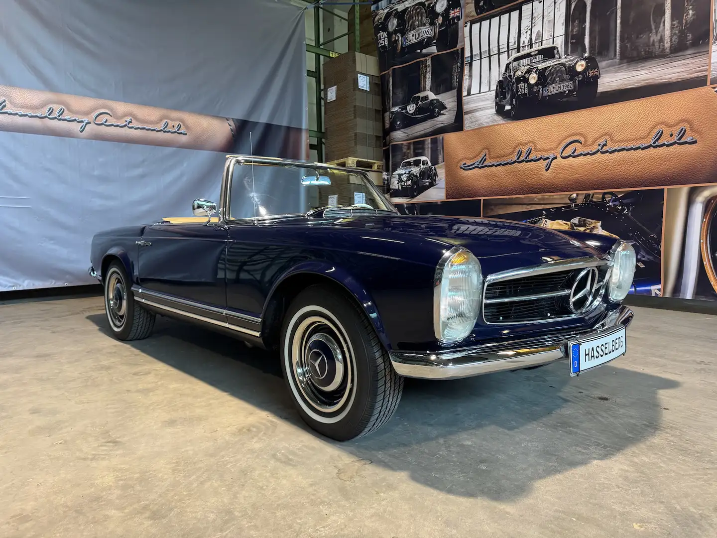 Mercedes-Benz 230 SL Pagode W113 Blau - 2