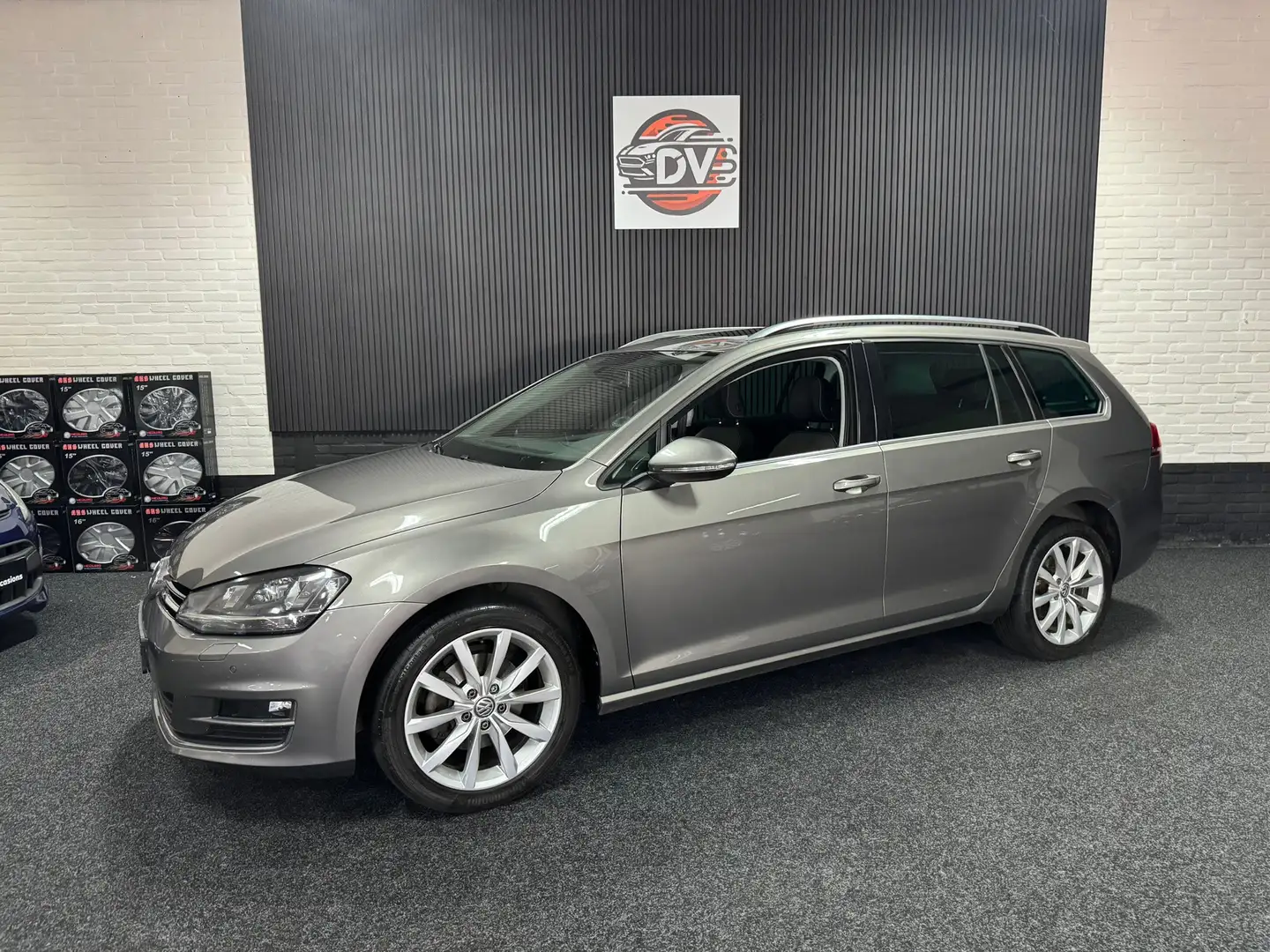 Volkswagen Golf Variant 1.4 TSI Highline, GLAZEN DAK, CRUISE, NAV, STL VER Grijs - 1