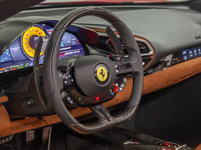 Ferrari 296 view 9