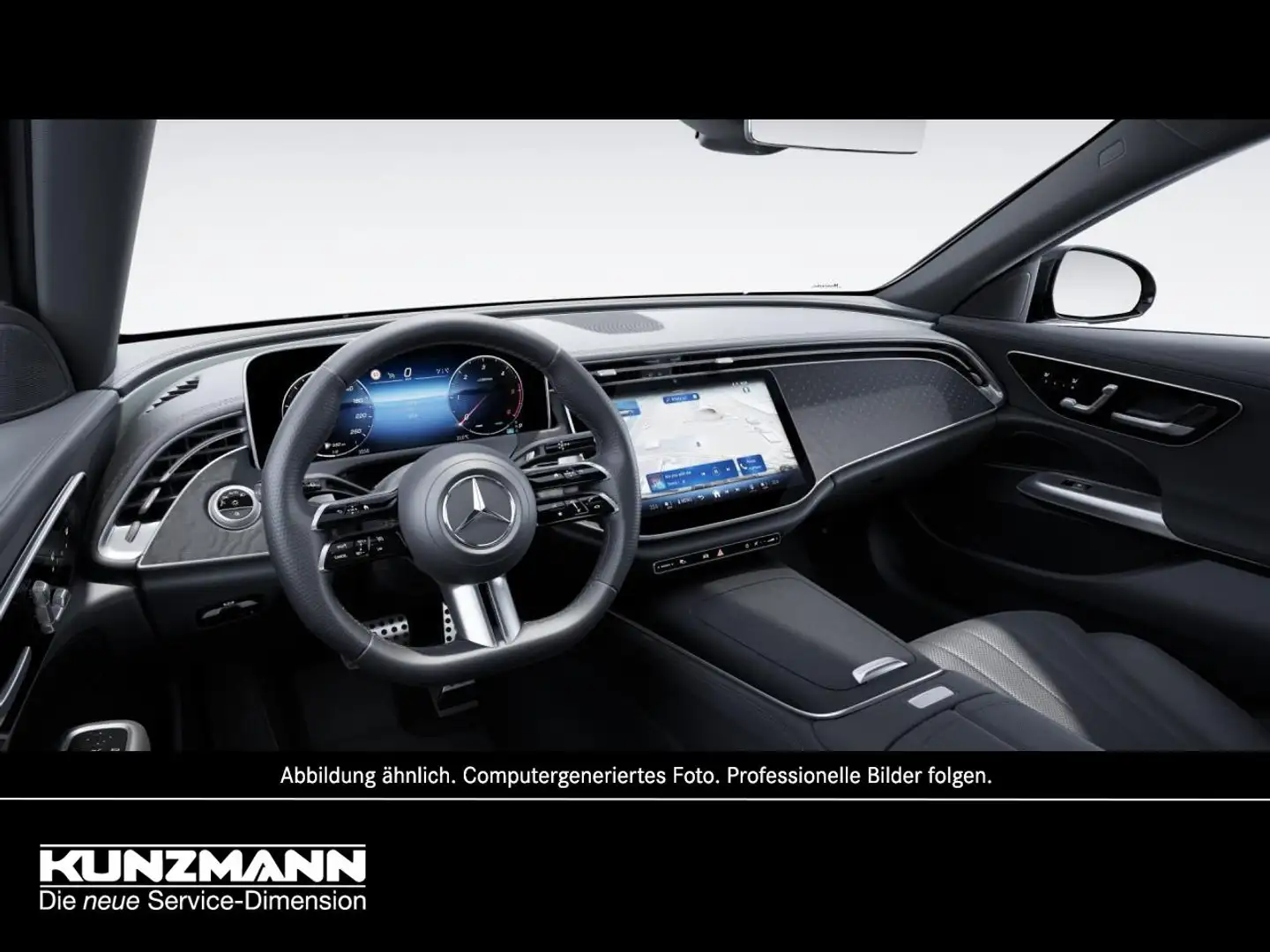Mercedes-Benz E 220 d T AMG MBUX Navi Sitzklima Panorama 360° Grau - 2