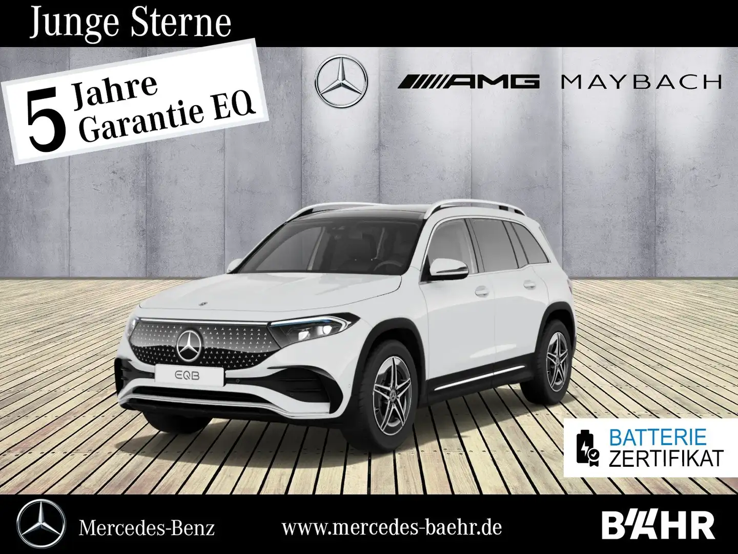 Mercedes-Benz EQB 300 EQB 300 4M AMG/Pano/"Flex-Bonus" - 2.400 Euro! LED Weiß - 1
