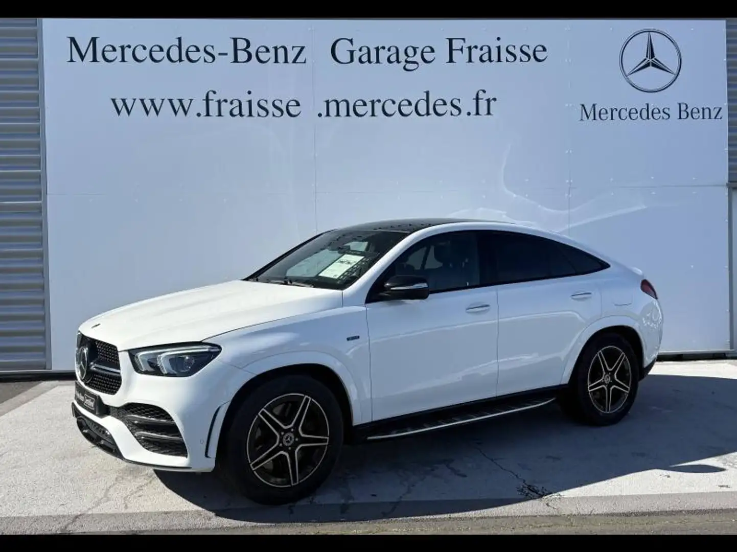 Mercedes-Benz GLE 350 350 de 194+136ch AMG Line 4Matic 9G-Tronic Blanc - 1