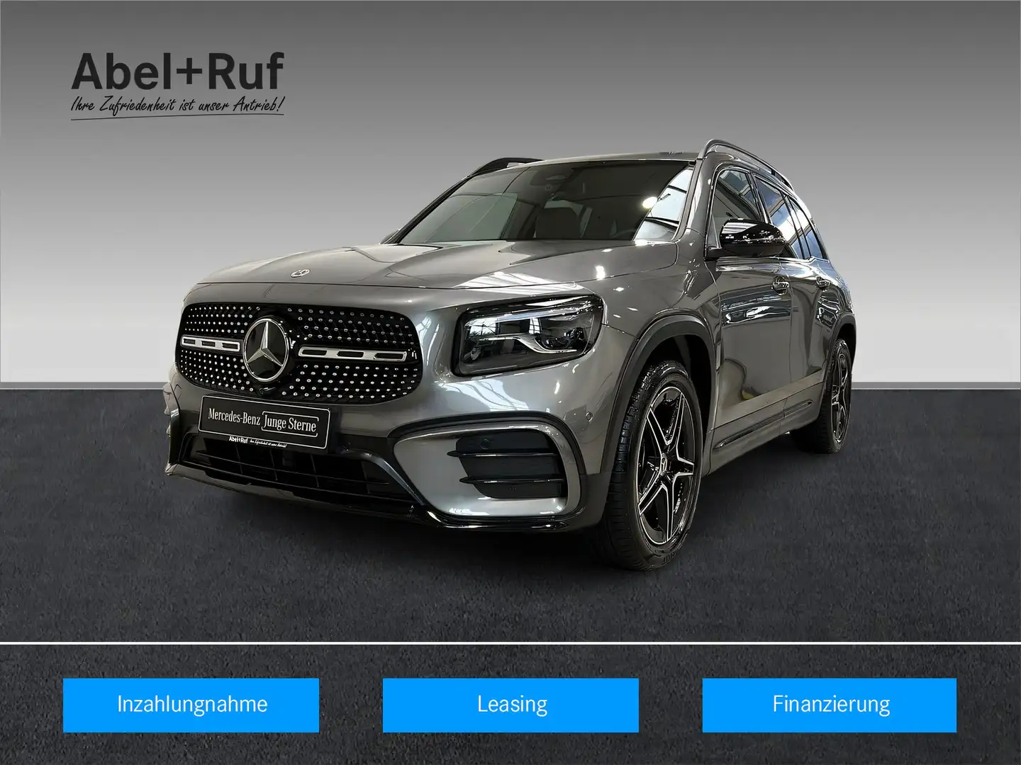 Mercedes-Benz GLB 220 AMG Line 360°+AHK+Memory+Standhzg+Multib Grau - 1